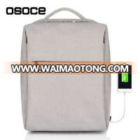 free sample fashion anti-theft waterproof computer bag laptop backpack