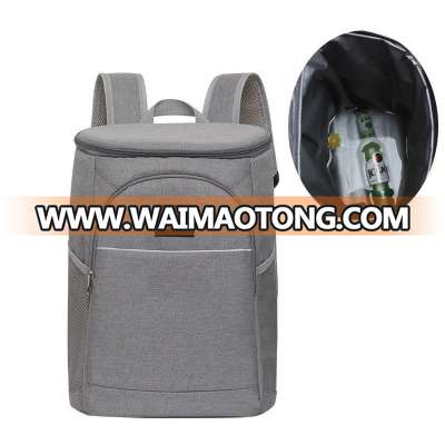 Promotional insulated beer can cooler backpack leakproof